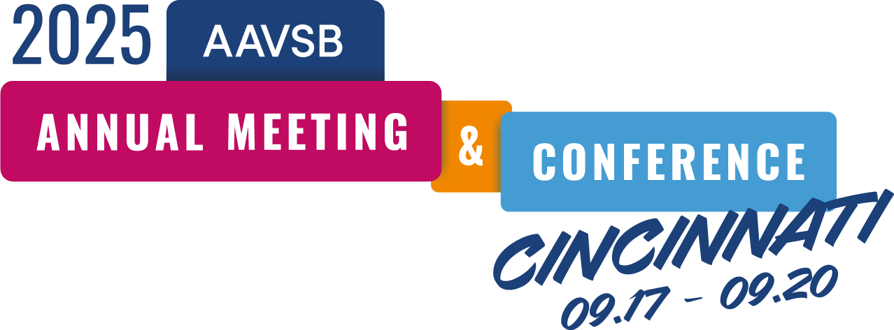 AAVSB Annual Meeting & Conference 2025 Horizontal Logo